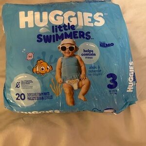 Huggies Little Swimmers Size 3 - Blue Swim Pants Pack